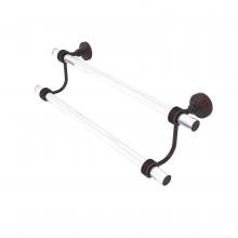 Allied Brass PG-72D-24-VB - Pacific Grove Collection 24 Inch Double Towel Bar with Dotted Accents