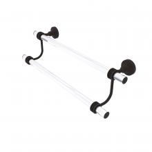 Allied Brass PG-72D-36-ORB - Pacific Grove Collection 36 Inch Double Towel Bar with Dotted Accents