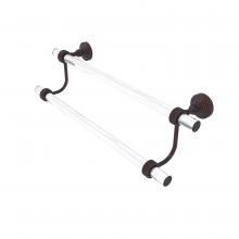 Allied Brass PG-72G-30-VB - Pacific Grove Collection 30 Inch Double Towel Bar with Groovy Accents