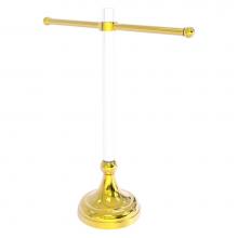 Allied Brass PG-GTS-11-PB - Pacific Grove Collection Free Standing Guest Towel Stand - Polished Brass
