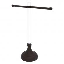 Allied Brass PG-GTSD-11-ORB - Pacific Grove Collection Free Standing Guest Towel Stand with Dotted Accents - Oil Rubbed Bronze