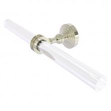 Allied Brass PG-HTBD-2-PNI - Pacific Grove Collection 2 Arm Guest Towel Holder with Dotted Accents - Polished Nickel