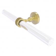 Allied Brass PG-HTBD-2-SBR - Pacific Grove Collection 2 Arm Guest Towel Holder with Dotted Accents - Satin Brass