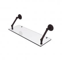 Allied Brass PMC-1-24-ABZ - Prestige Monte Carlo Collection 24 Inch Floating Glass Shelf