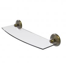 Allied Brass PMC-33/18-ABR - Prestige Monte Carlo Collection 18 Inch Glass Shelf