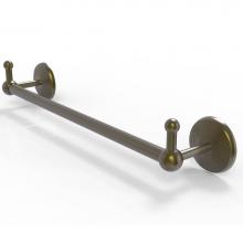 Allied Brass PMC-41-18-PEG-ABR - Prestige Monte Carlo Collection 18 Inch Towel Bar with Integrated Hooks