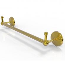 Allied Brass PMC-41-24-PEG-PB - Prestige Monte Carlo Collection 24 Inch Towel Bar with Integrated Hooks