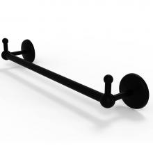 Allied Brass PMC-41-36-PEG-BKM - Prestige Monte Carlo Collection 36 Inch Towel Bar with Integrated Hooks
