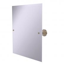 Allied Brass PMC-92-PEW - Frameless Rectangular Tilt Mirror with Beveled Edge