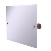 Allied Brass PMC-93-CA - Frameless Landscape Rectangular Tilt Mirror with Beveled Edge