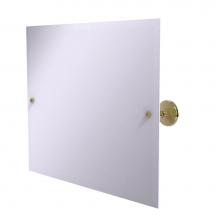 Allied Brass PMC-93-UNL - Frameless Landscape Rectangular Tilt Mirror with Beveled Edge