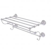 Allied Brass PMC-HTL/24-5-PC - Prestige Monte Carlo Collection 24 Inch Train Rack Towel Shelf