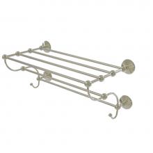 Allied Brass PMC-HTL/24-5-PNI - Prestige Monte Carlo Collection 24 Inch Train Rack Towel Shelf