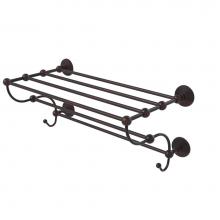 Allied Brass PMC-HTL/36-5-VB - Prestige Monte Carlo Collection 36 Inch Train Rack Towel Shelf