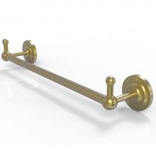 Allied Brass PQN-41-18-PEG-SBR - Prestige Que New Collection 18 Inch Towel Bar with Integrated Hooks