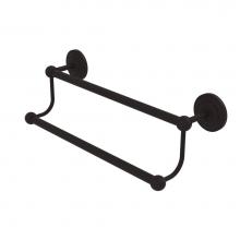 Allied Brass PQN-72/24-ORB - Prestige Que New Collection 24 Inch Double Towel Bar