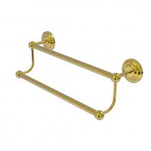 Allied Brass PQN-72/36-PB - Prestige Que New Collection 36 Inch Double Towel Bar