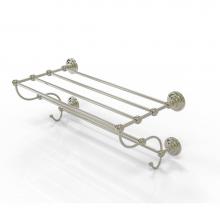 Allied Brass PQN-HTL/24-5-PNI - Prestige Que New Collection 24 Inch Train Rack Towel Shelf