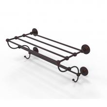 Allied Brass PQN-HTL/36-5-VB - Prestige Que New Collection 36 Inch Train Rack Towel Shelf