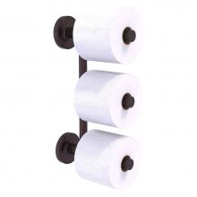 Allied Brass PR-24-3-ABZ - Prestige Regal Collection 3 Roll Reserve Roll Toilet Paper Holder - Antique Bronze