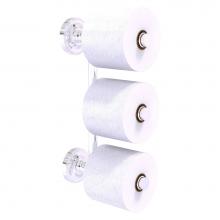 Allied Brass PR-24-3-PC - Prestige Regal Collection 3 Roll Reserve Roll Toilet Paper Holder - Polished Chrome