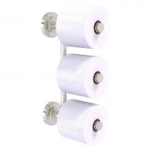 Allied Brass PR-24-3-SN - Prestige Regal Collection 3 Roll Reserve Roll Toilet Paper Holder - Satin Nickel