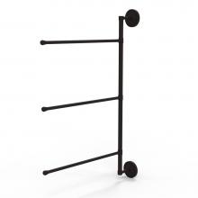 Allied Brass PR-27/3/16/28-ORB - Prestige Regal Collection 3 Swing Arm Vertical 28 Inch Towel Bar