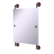 Allied Brass PR-27-92-CA - Prestige Regal Collection Rectangular Frameless Rail Mounted Mirror