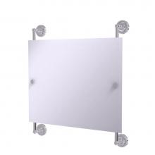 Allied Brass PR-27-93-PC - Prestige Regal Landscape Rectangular Frameless Rail Mounted Mirror