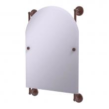 Allied Brass PR-27-94-CA - Prestige Regal Collection Arched Top Frameless Rail Mounted Mirror