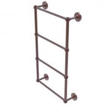 Allied Brass PR-28D-24-CA - Prestige Regal Collection 4 Tier 24 Inch Ladder Towel Bar with Dotted Detail