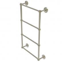 Allied Brass PR-28D-24-PNI - Prestige Regal Collection 4 Tier 24 Inch Ladder Towel Bar with Dotted Detail