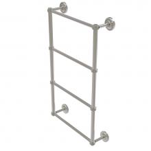 Allied Brass PR-28D-24-SN - Prestige Regal Collection 4 Tier 24 Inch Ladder Towel Bar with Dotted Detail