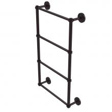 Allied Brass PR-28G-30-ABZ - Prestige Regal Collection 4 Tier 30 Inch Ladder Towel Bar with Groovy Detail