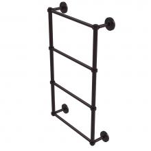 Allied Brass PR-28G-36-ABZ - Prestige Regal Collection 4 Tier 36 Inch Ladder Towel Bar with Groovy Detail