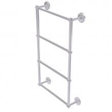 Allied Brass PR-28T-36-PC - Prestige Regal Collection 4 Tier 36 Inch Ladder Towel Bar with Twisted Detail