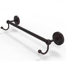 Allied Brass PR-41-18-HK-VB - Prestige Regal Collection 18 Inch Towel Bar with Integrated Hooks