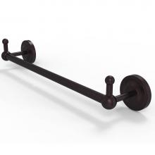 Allied Brass PR-41-24-PEG-ABZ - Prestige Regal Collection 24 Inch Towel Bar with Integrated Hooks