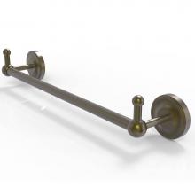 Allied Brass PR-41-36-PEG-ABR - Prestige Regal Collection 36 Inch Towel Bar with Integrated Hooks