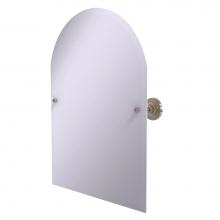Allied Brass PR-94-PEW - Frameless Arched Top Tilt Mirror with Beveled Edge