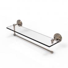 Allied Brass PRBP-1PT/22-PEW - Prestige Regal Collection Paper Towel Holder with 22 Inch Glass Shelf