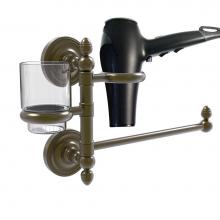 Allied Brass PR-GTBD-1-ABR - Prestige Regal Collection Hair Dryer Holder and Organizer