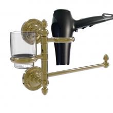 Allied Brass PR-GTBD-1-UNL - Prestige Regal Collection Hair Dryer Holder and Organizer