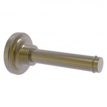 Allied Brass QN-24-1-ABR - Que New Collection Horizontal Reserve Roll Toilet Paper Holder - Antique Brass