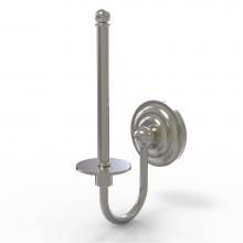 Allied Brass QN-24U-SN - Que New Collection Upright Toilet Tissue Holder