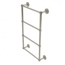 Allied Brass QN-28-24-PNI - Que New Collection 4 Tier 24 Inch Ladder Towel Bar