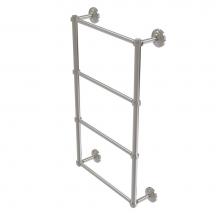 Allied Brass QN-28-30-SN - Que New Collection 4 Tier 30 Inch Ladder Towel Bar