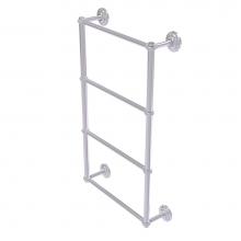 Allied Brass QN-28T-36-SCH - Que New Collection 4 Tier 36 Inch Ladder Towel Bar with Twisted Detail