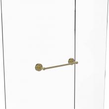 Allied Brass QN-41-SM-18-SBR - Que New Collection 18 Inch Shower Door Towel Bar