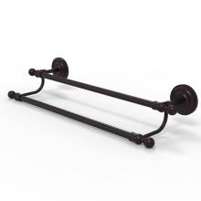 Allied Brass QN-72/24-ABZ - Que New Collection 24 Inch Double Towel Bar